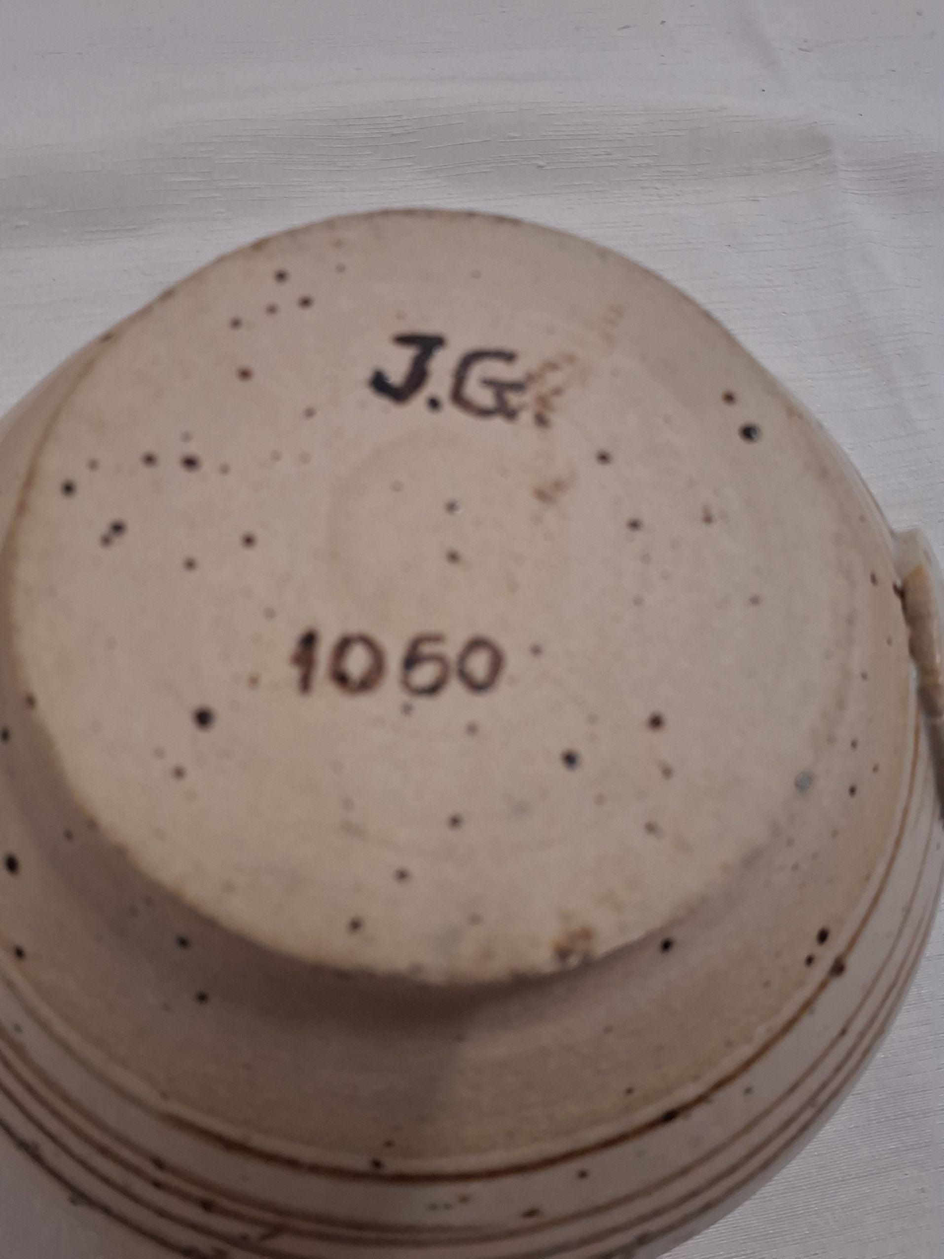 Garnskål, J.G. keramik