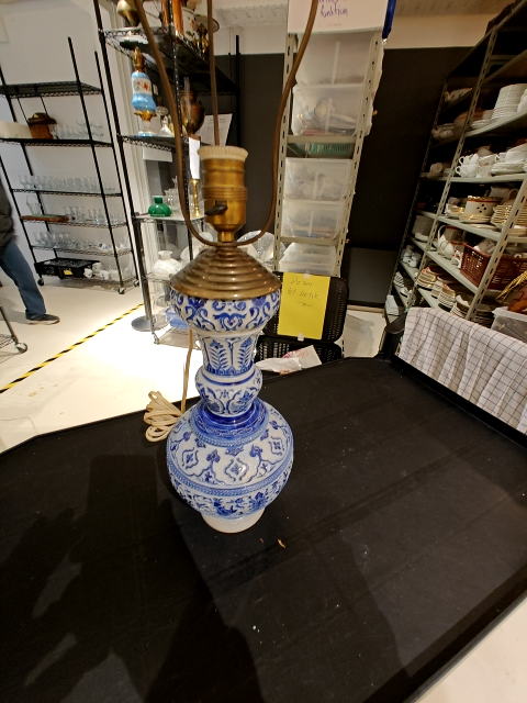 Lampe/vase i jugendstil