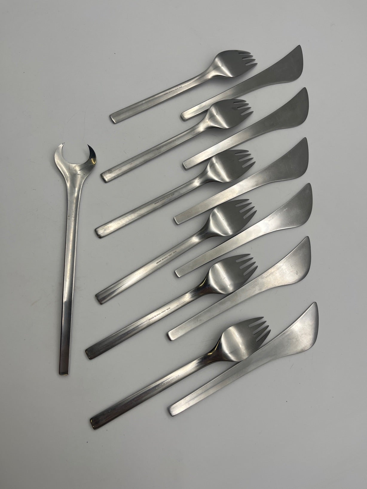 Georg Jensen "Blue Shark" Sildesæt
