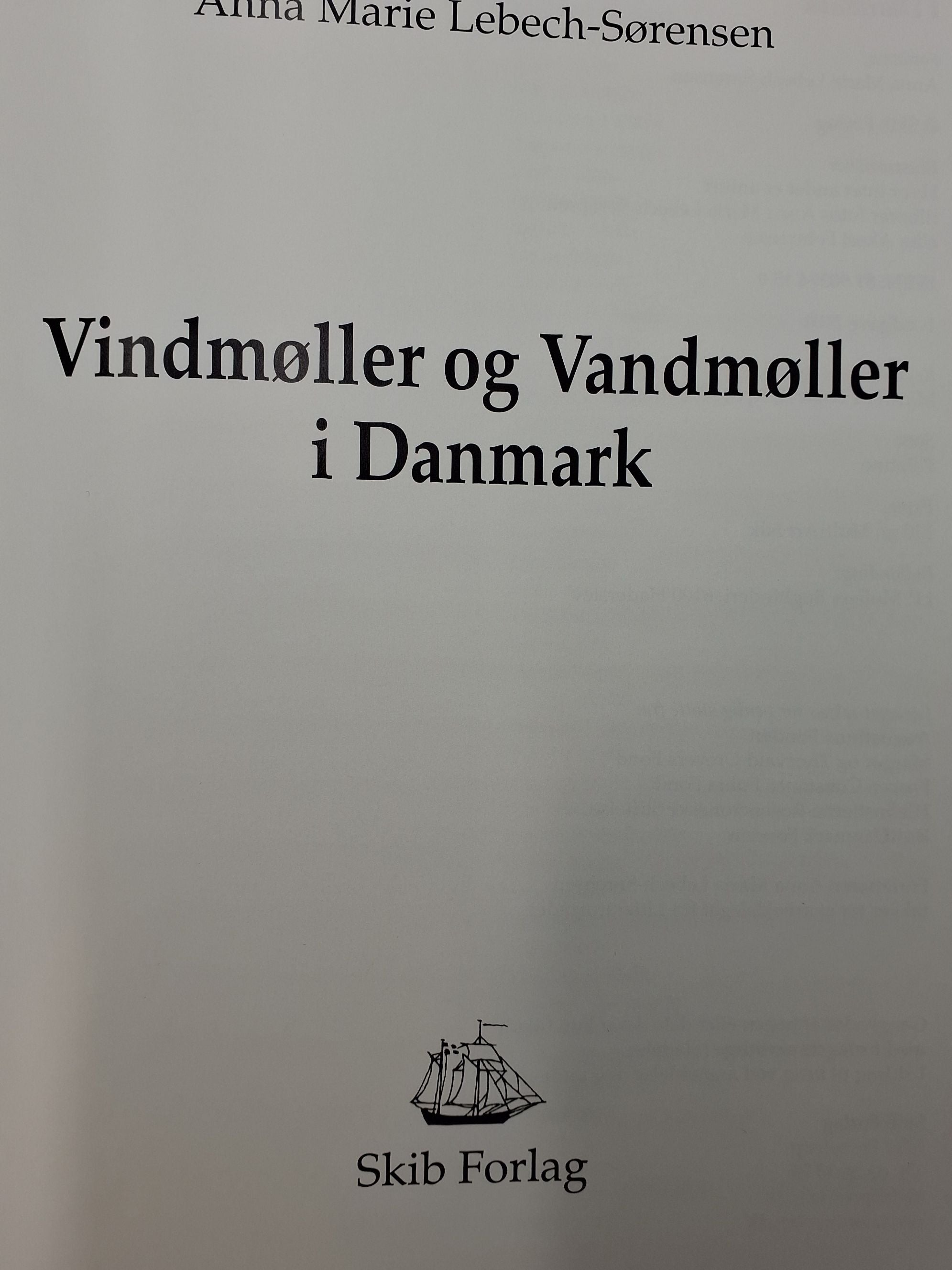 Vind og vandmøller i Danmark