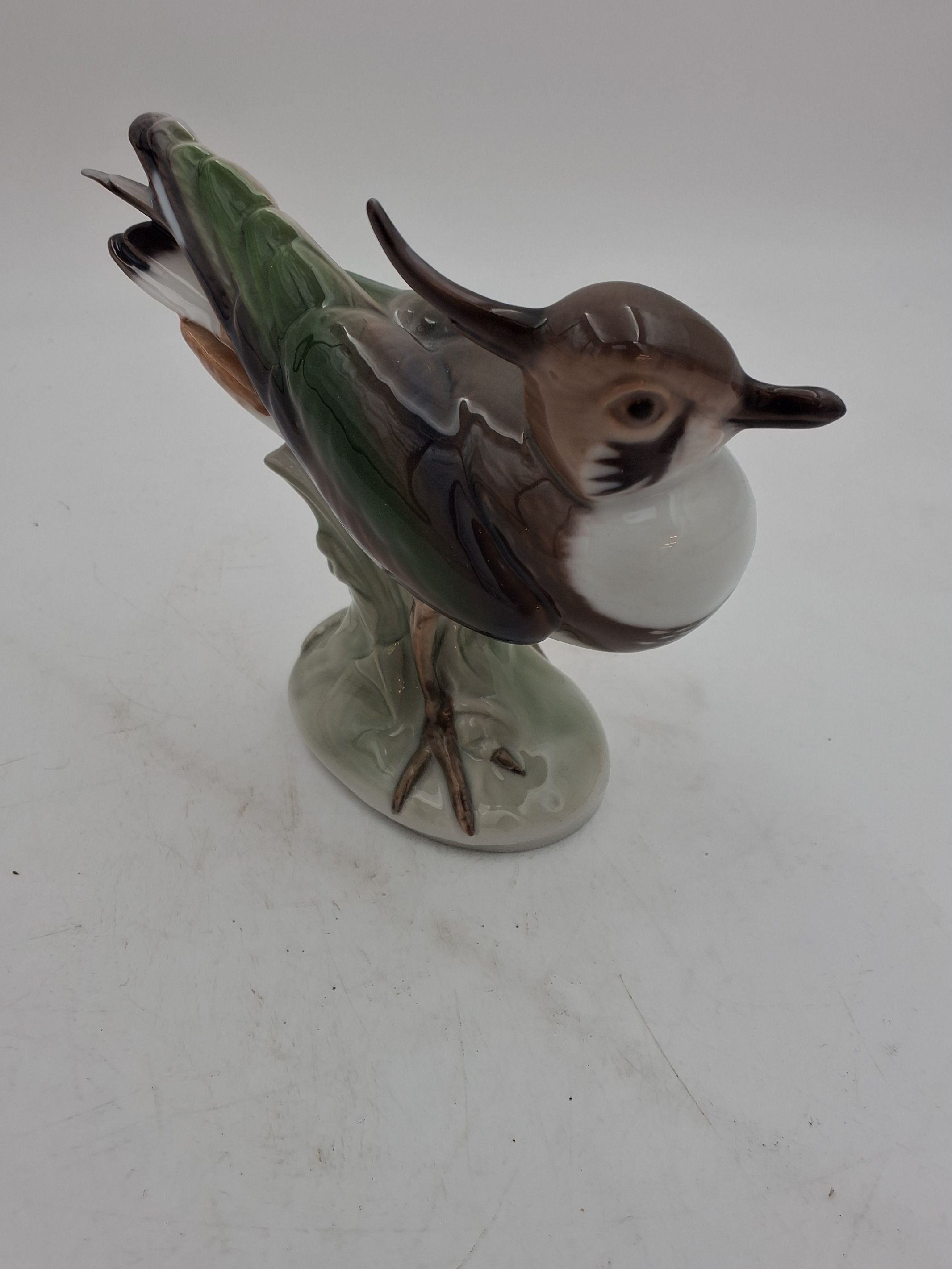 B&G porcelænsfigur af en vibe, model nr. 1980