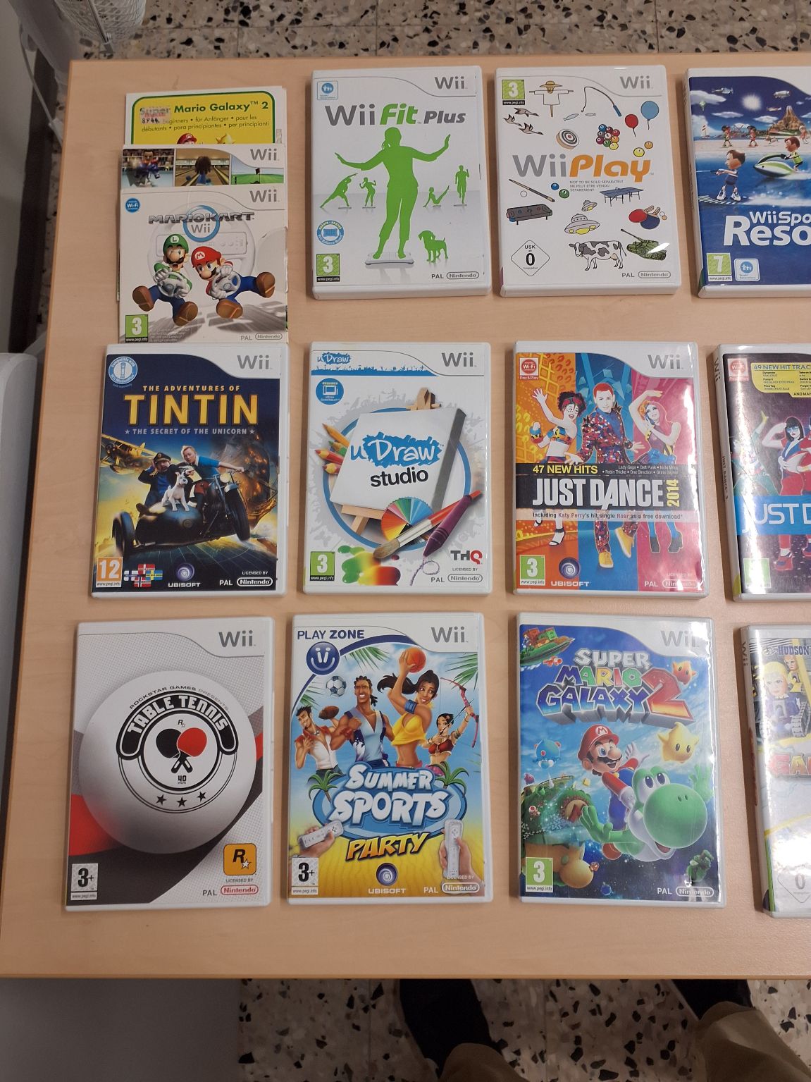 Wii station med tilbehør