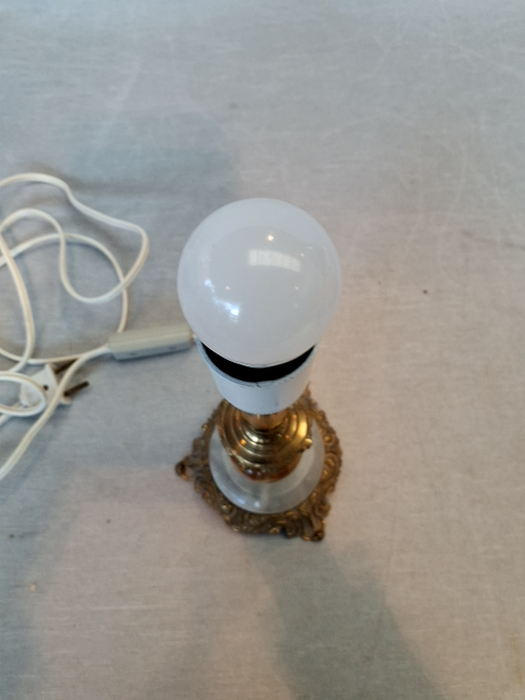 Retro Messing Lampe