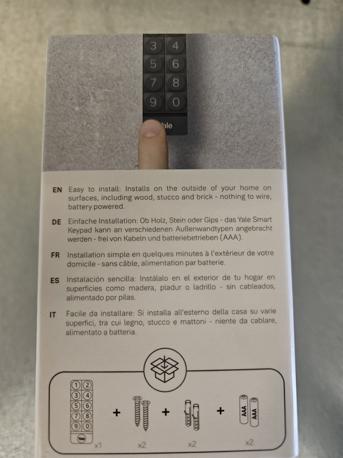 Yale Smart Keypad