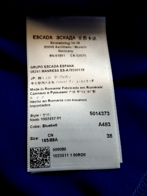 Escada Silke Bluse