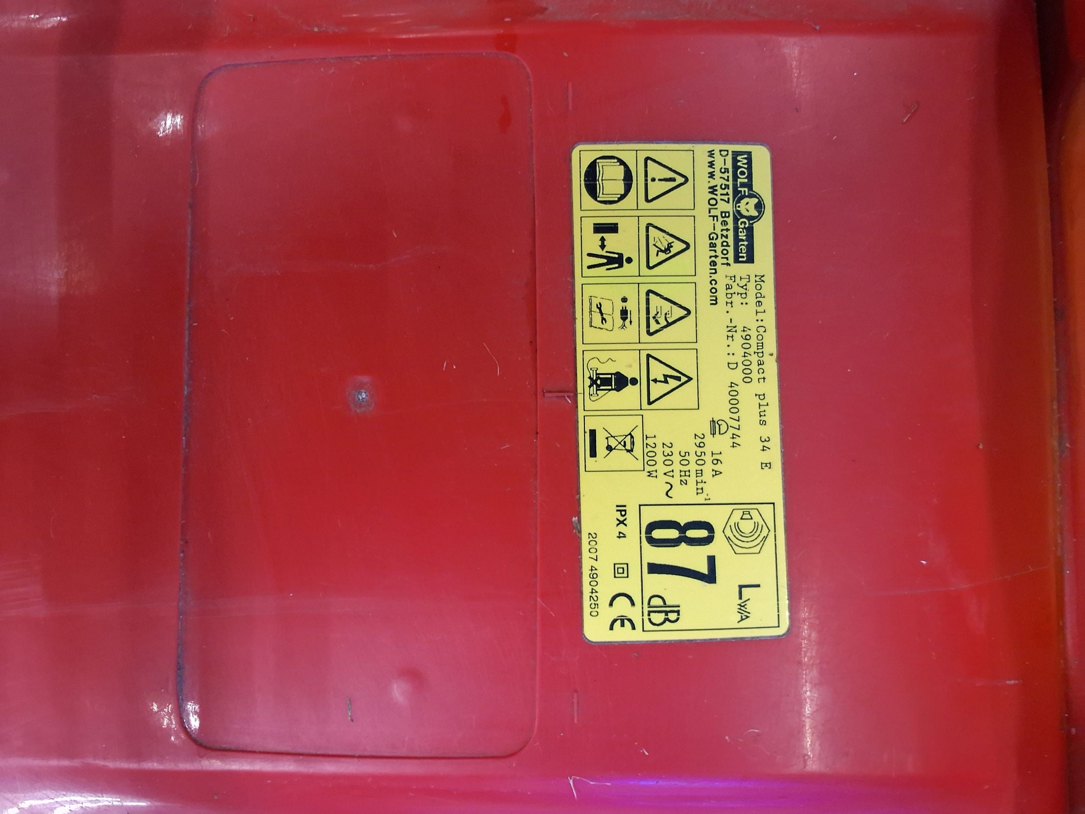 Wolf Garden compact plus 34 E