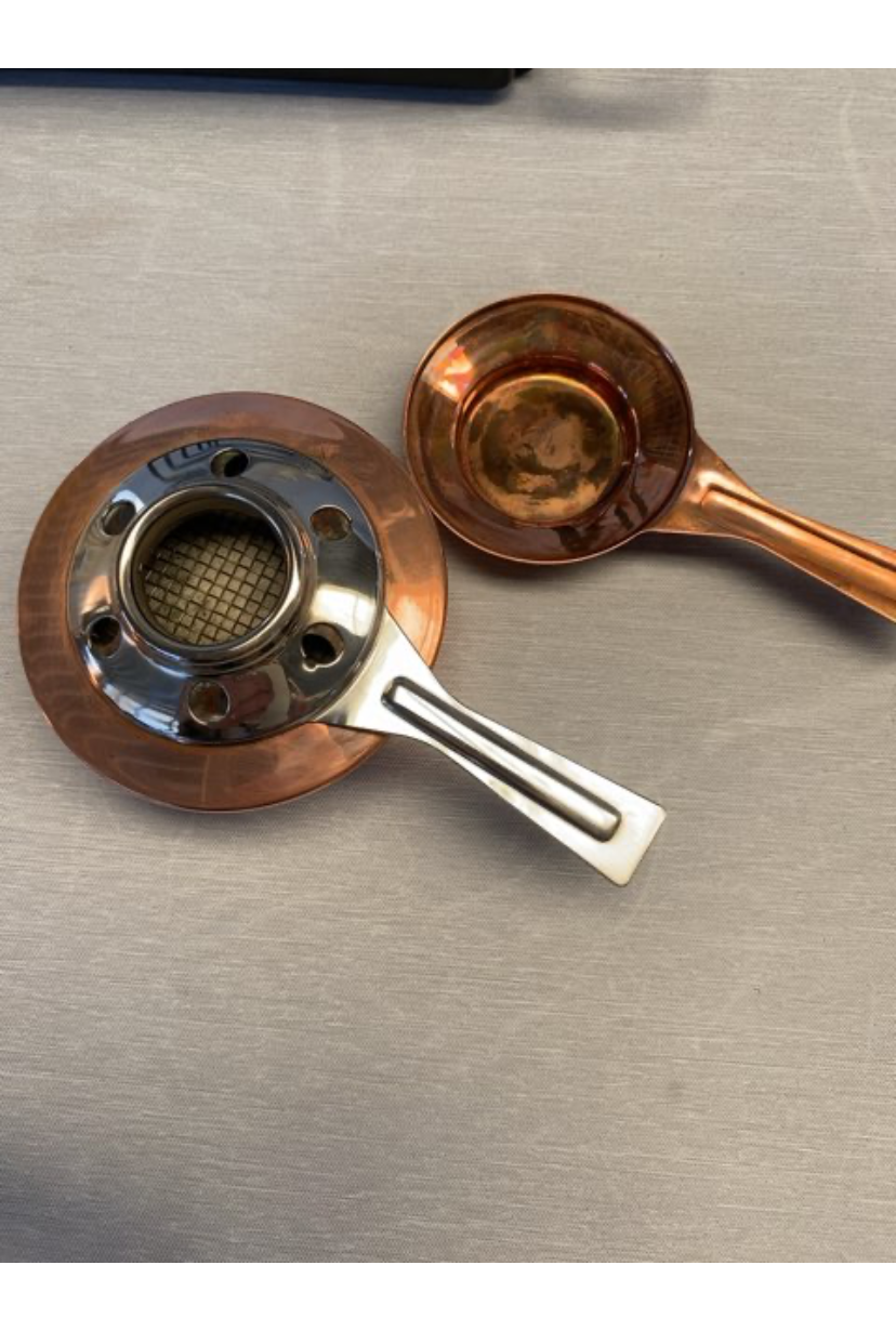 Kobber fondue sæt
