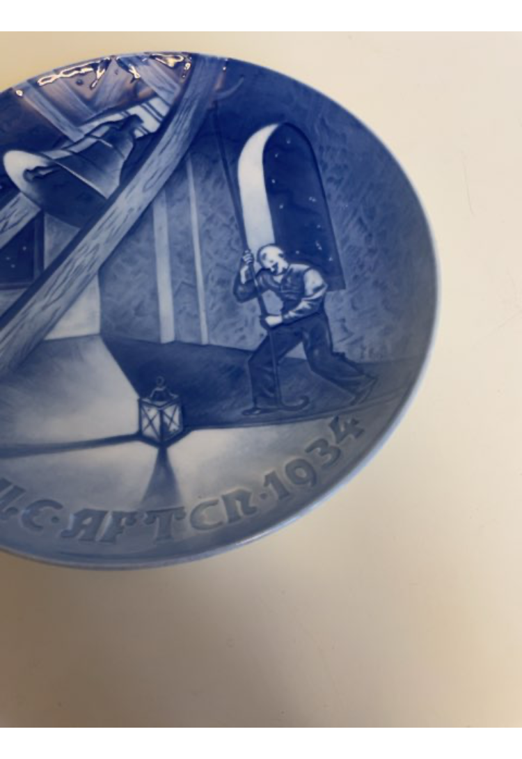 Bing og Grøndahl juleplatte 1934