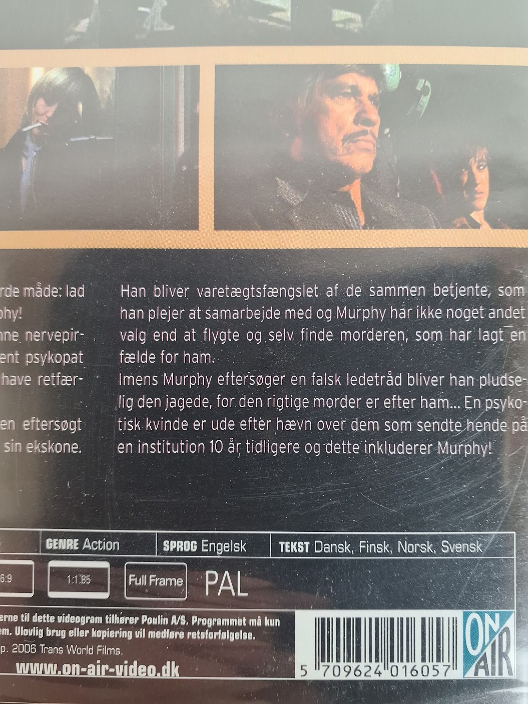 Dvd Murphy's Law Charles Bronson