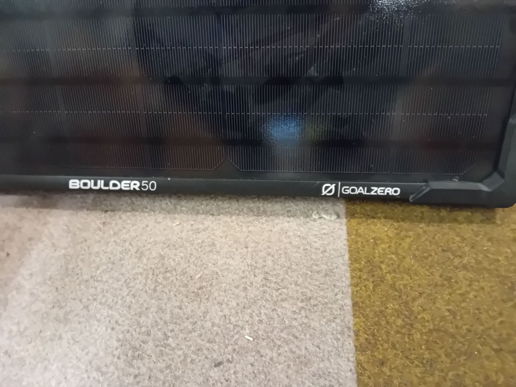 Solpanel. Bulder 50