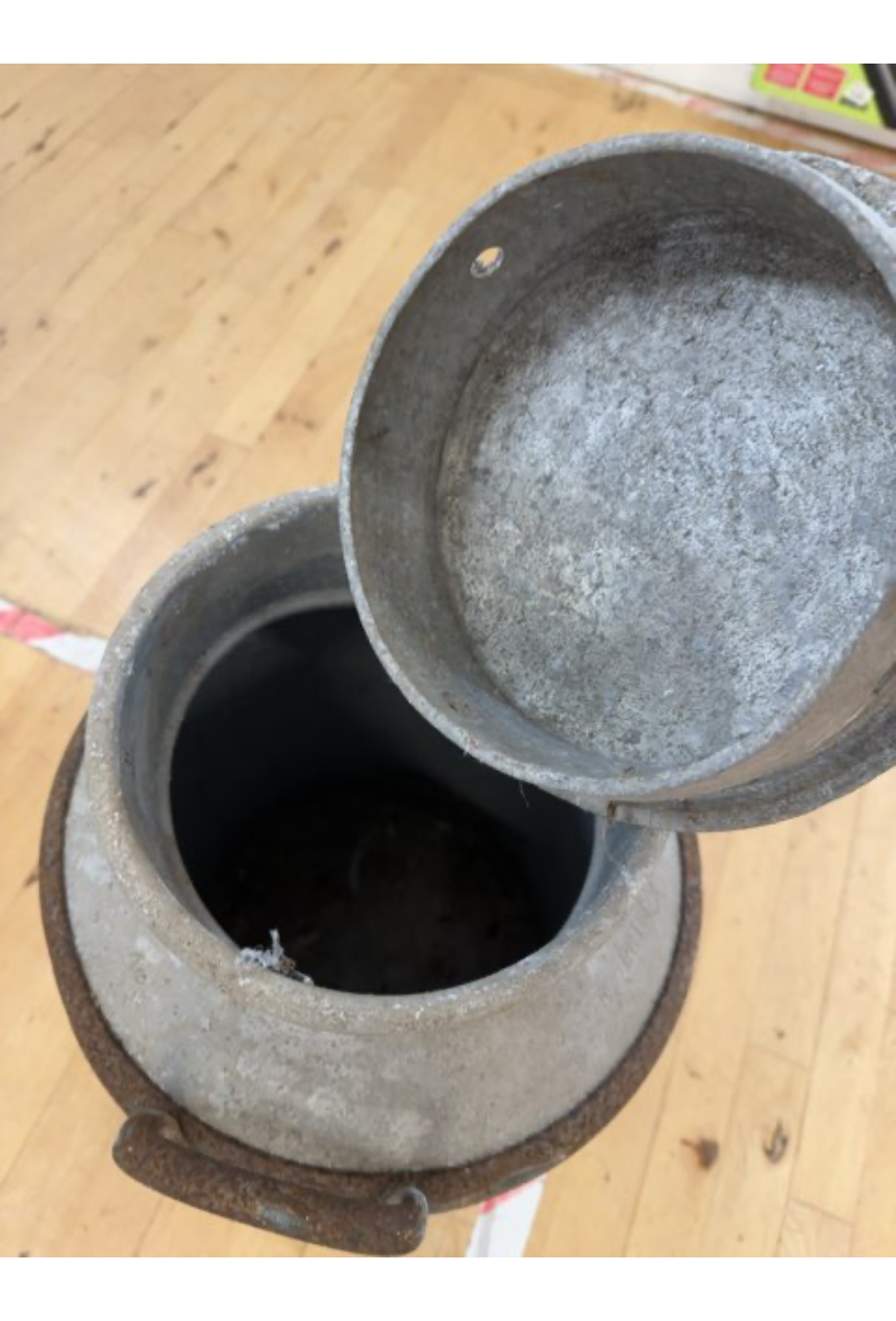 Gammel 50 liter mælkejunge