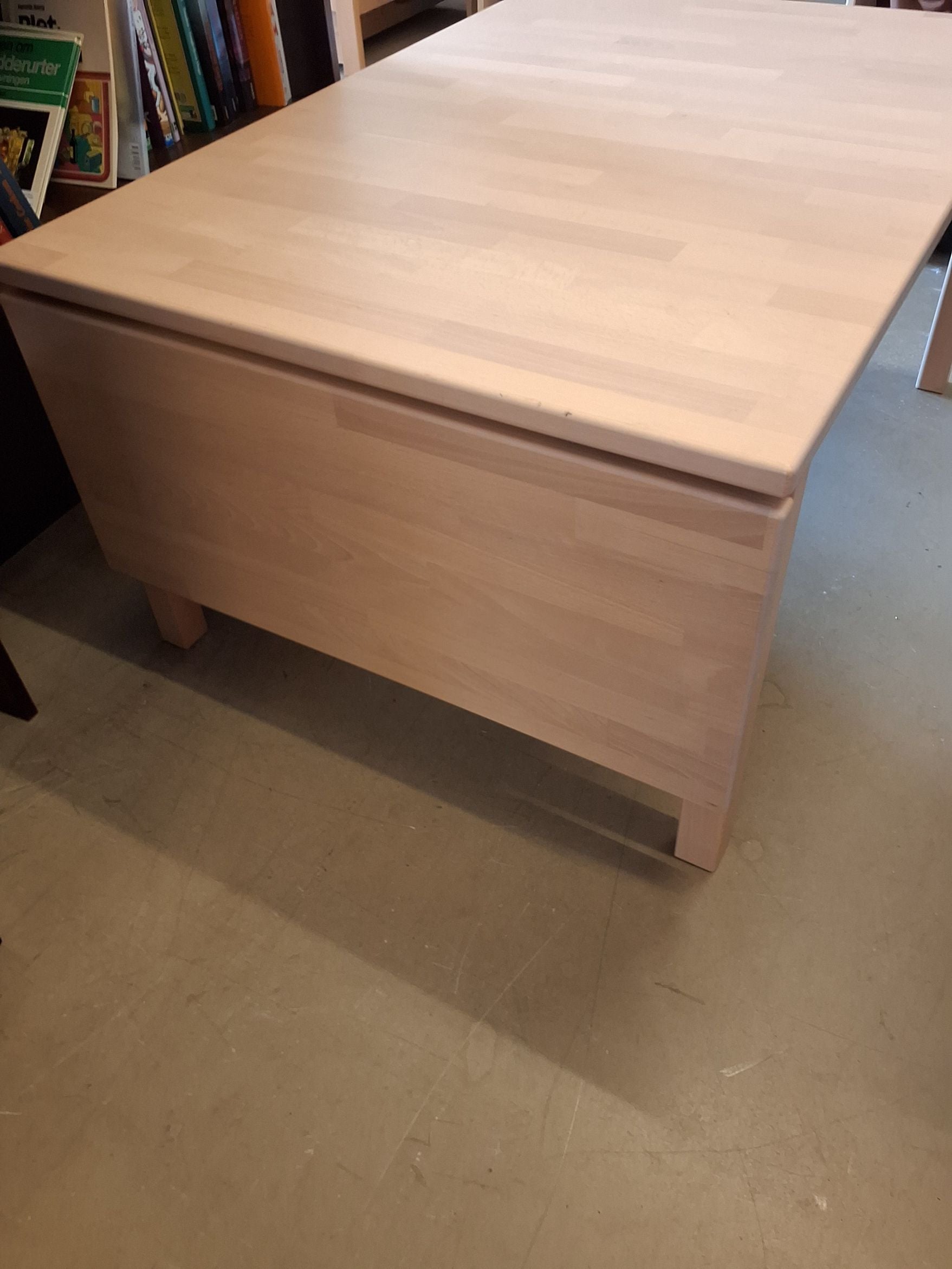Sofabord med ekstra plade