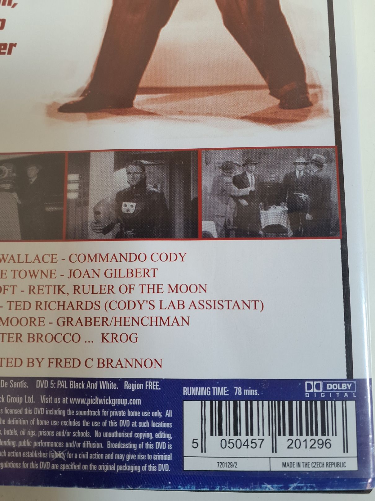 Dvd: Radar men from the moon