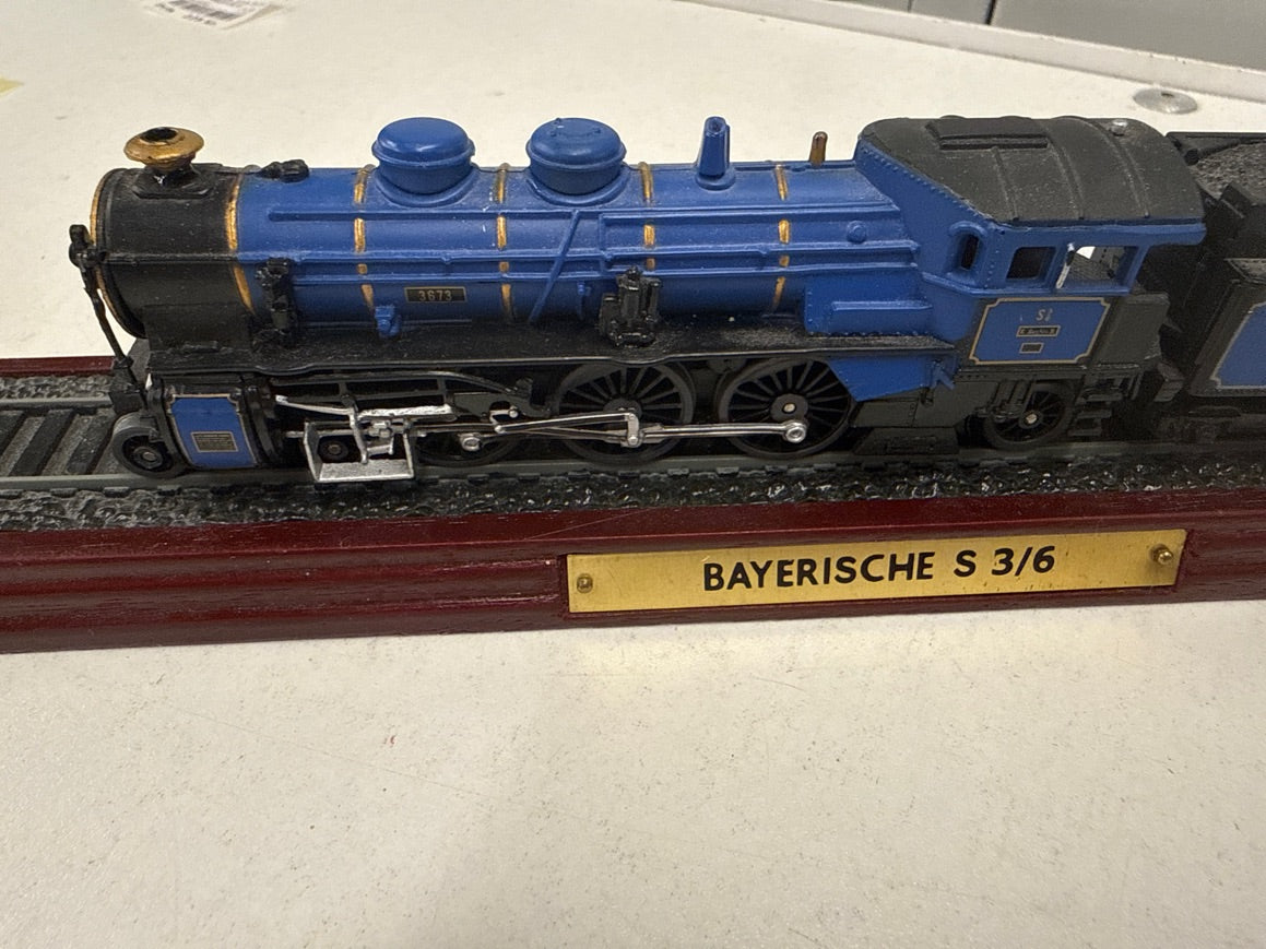 Bayeriche S 3/6 model lokomotiv