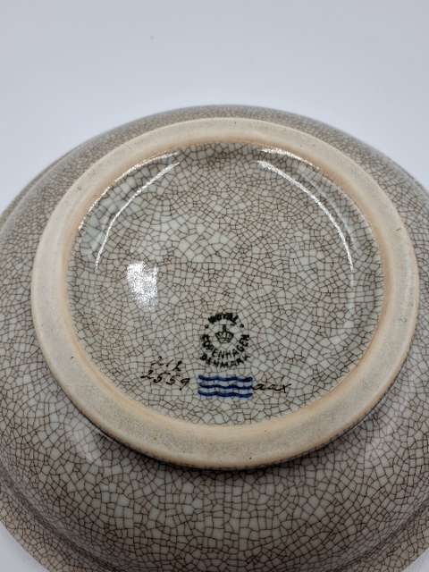 Royal Copenhagen Krakele skål/fad