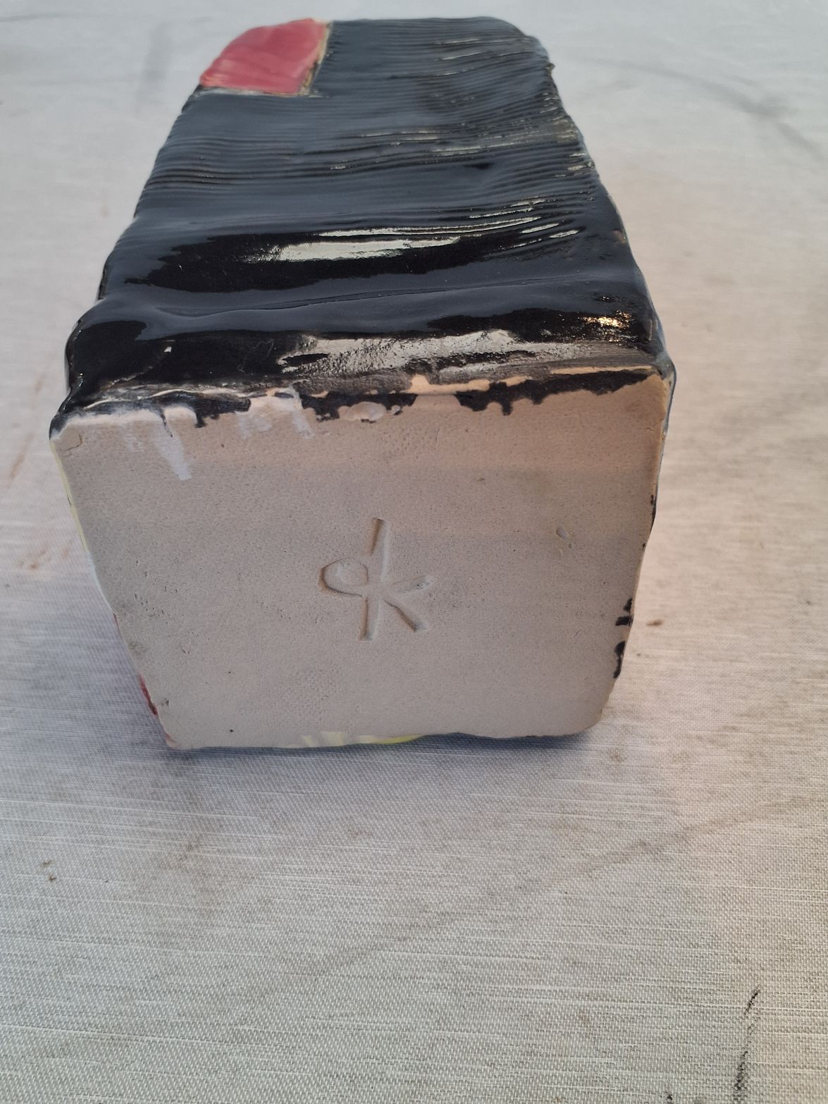 Hånddrejet keramik vase