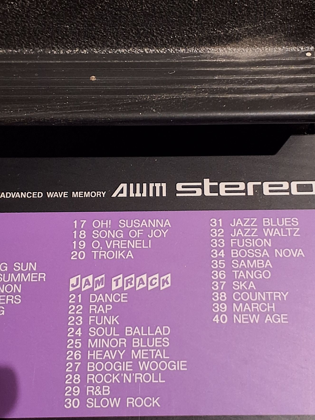 Yamaha PSR 185