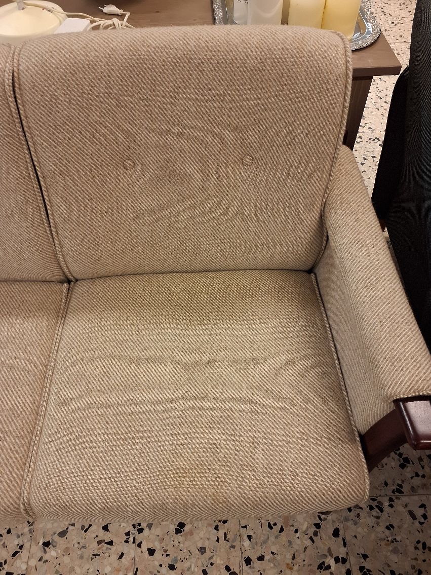3 per. Sofa med stof