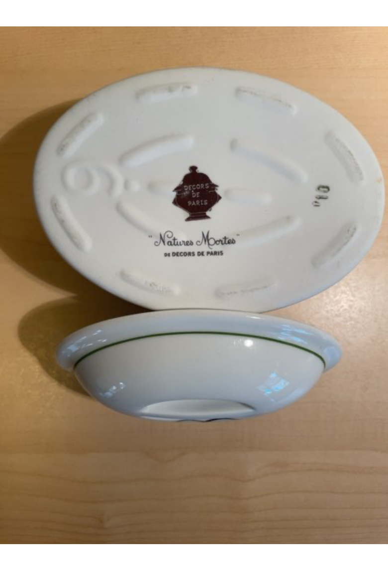 Porcelæn Terrin. Natures Mortes Paris