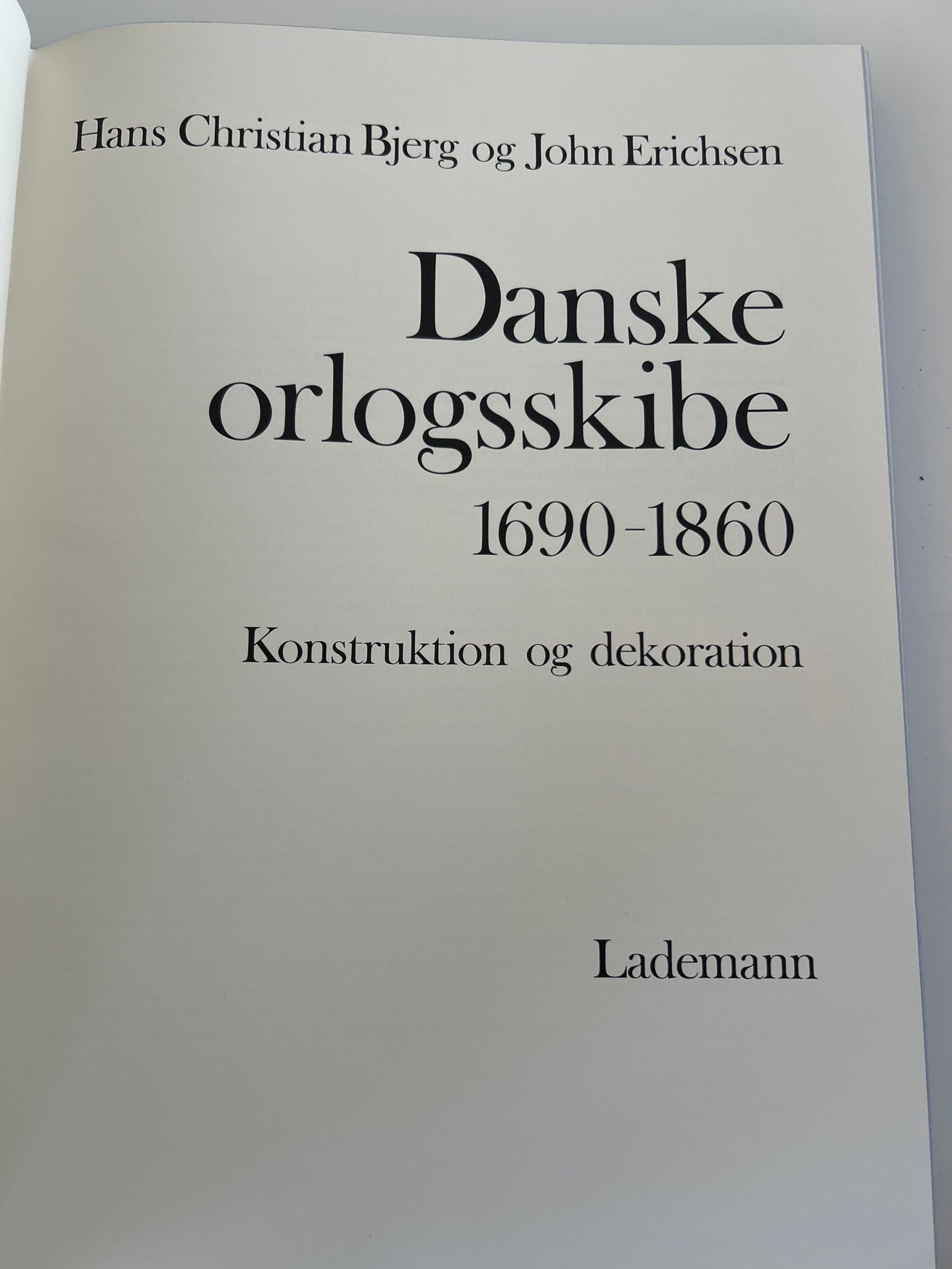 Danske orlogsskibe 1690-1860