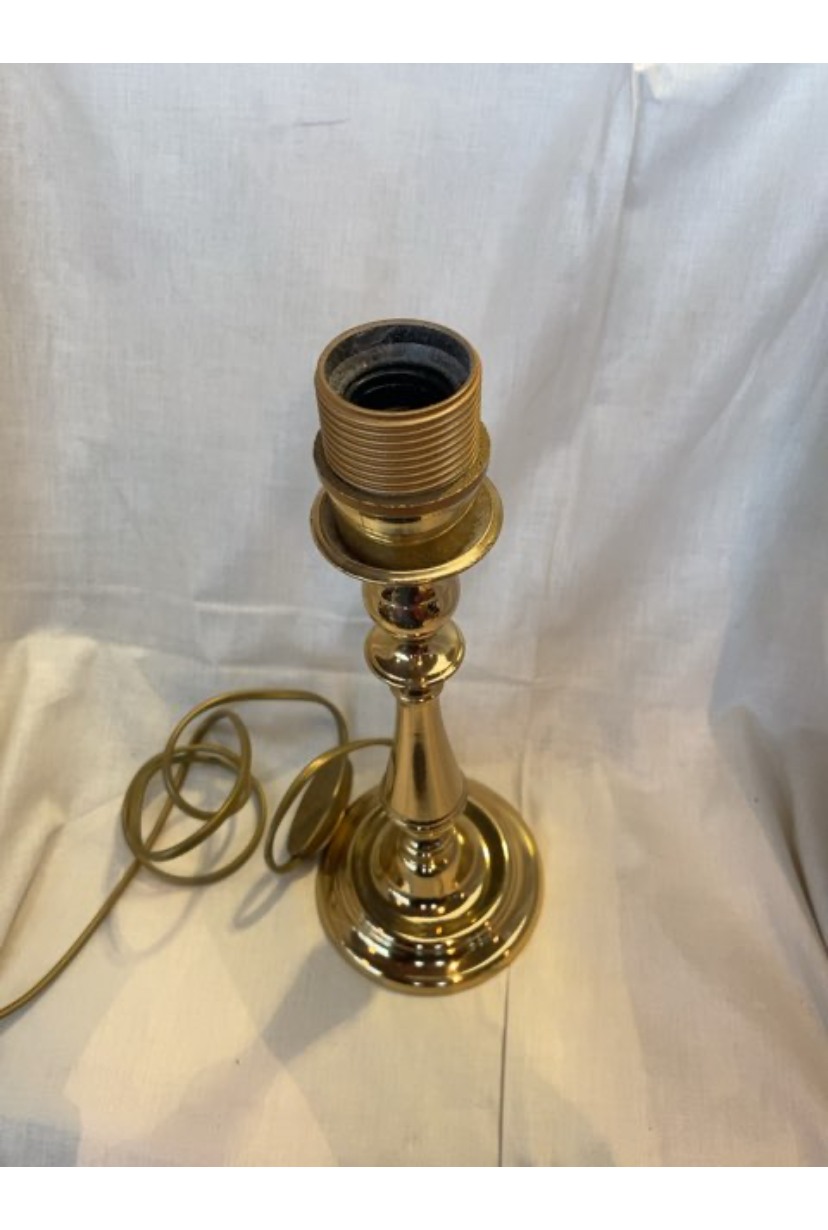 Messing bord lampe
