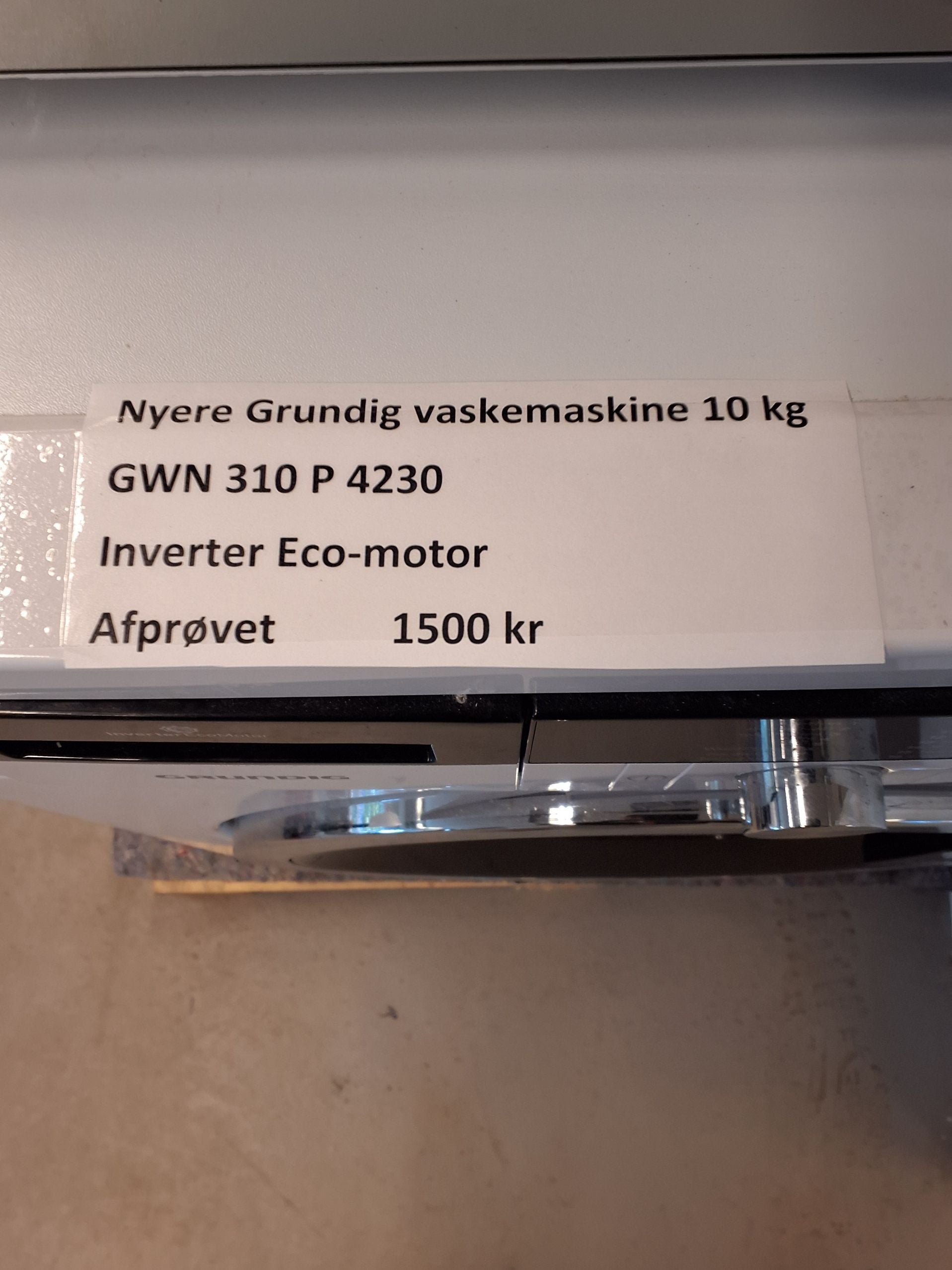 Vaskemaskine GRUNDIG