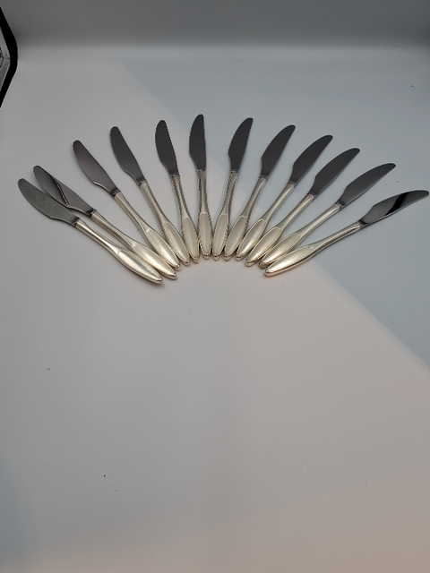 12 Kongelys frigast/gense knive
