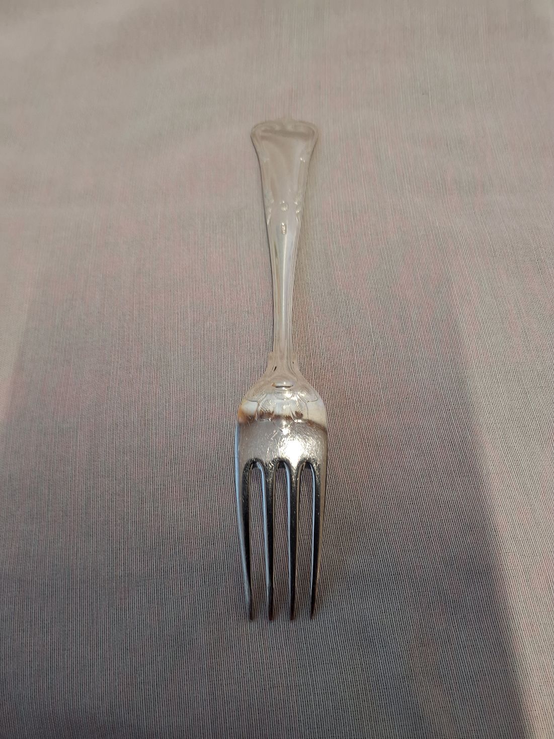 Tretårnet Cohr Herregård frokostgaffel gammel model