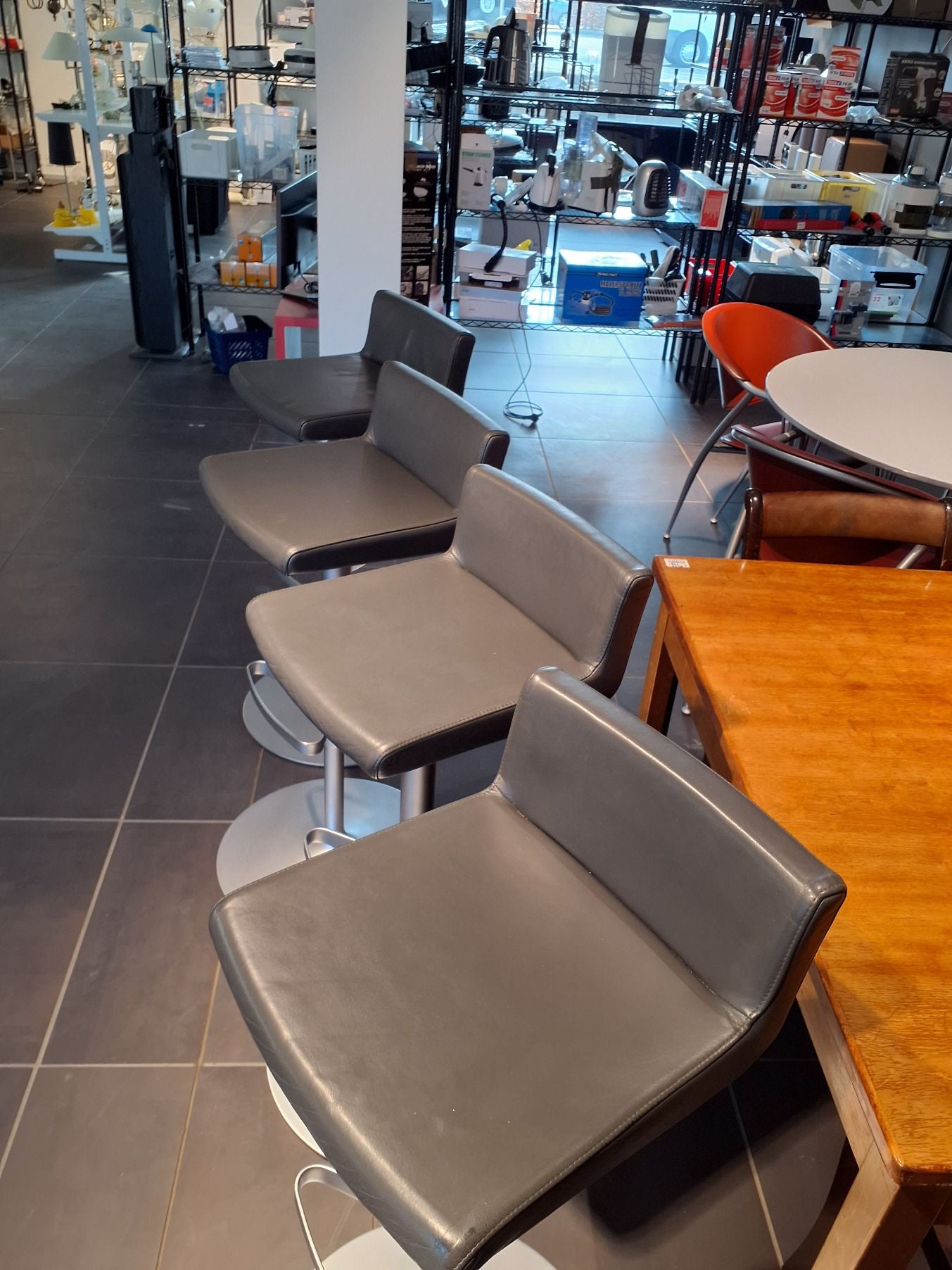Barstole Rolf Benz 4 stk samlet