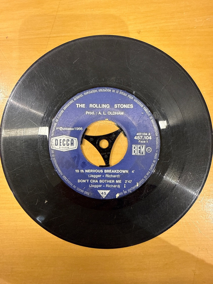 LP - Single - Rolling Stones, As tears go by