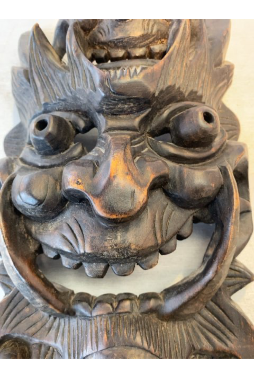 Asiatisk træ maske