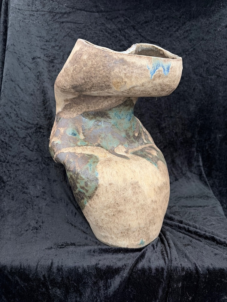Abstrakt keramik vase