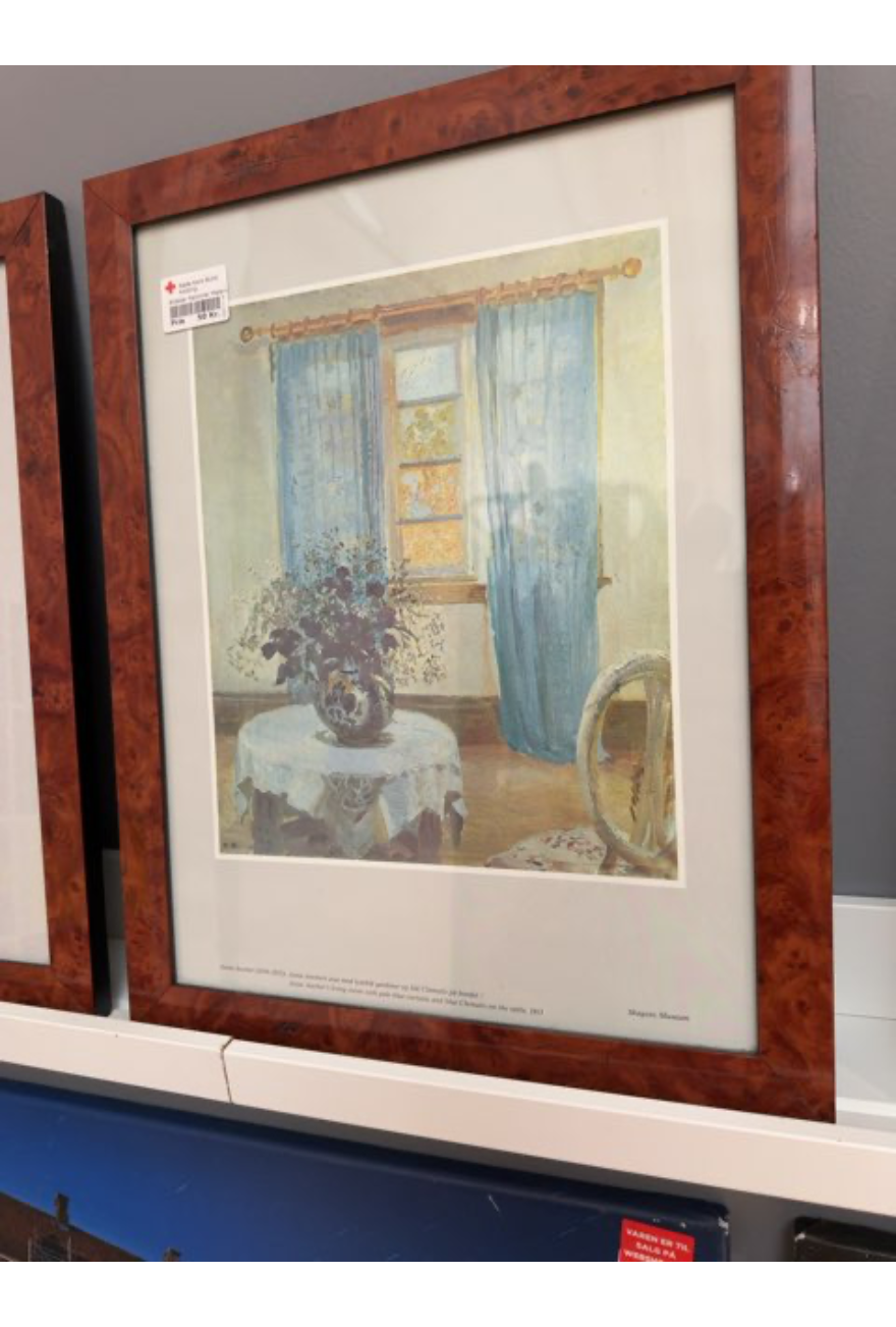 Billede af en stue "Anne Ancher"