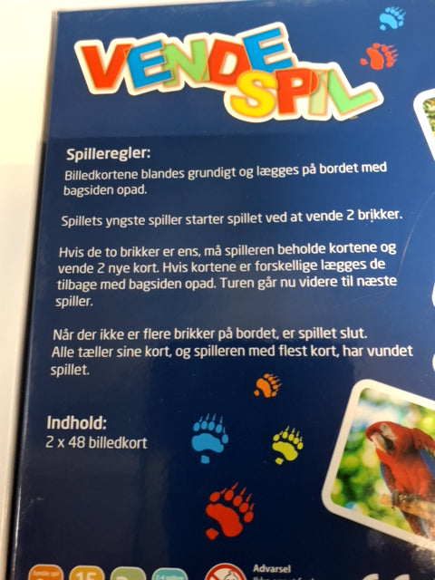 Vendespil med dyremotiver