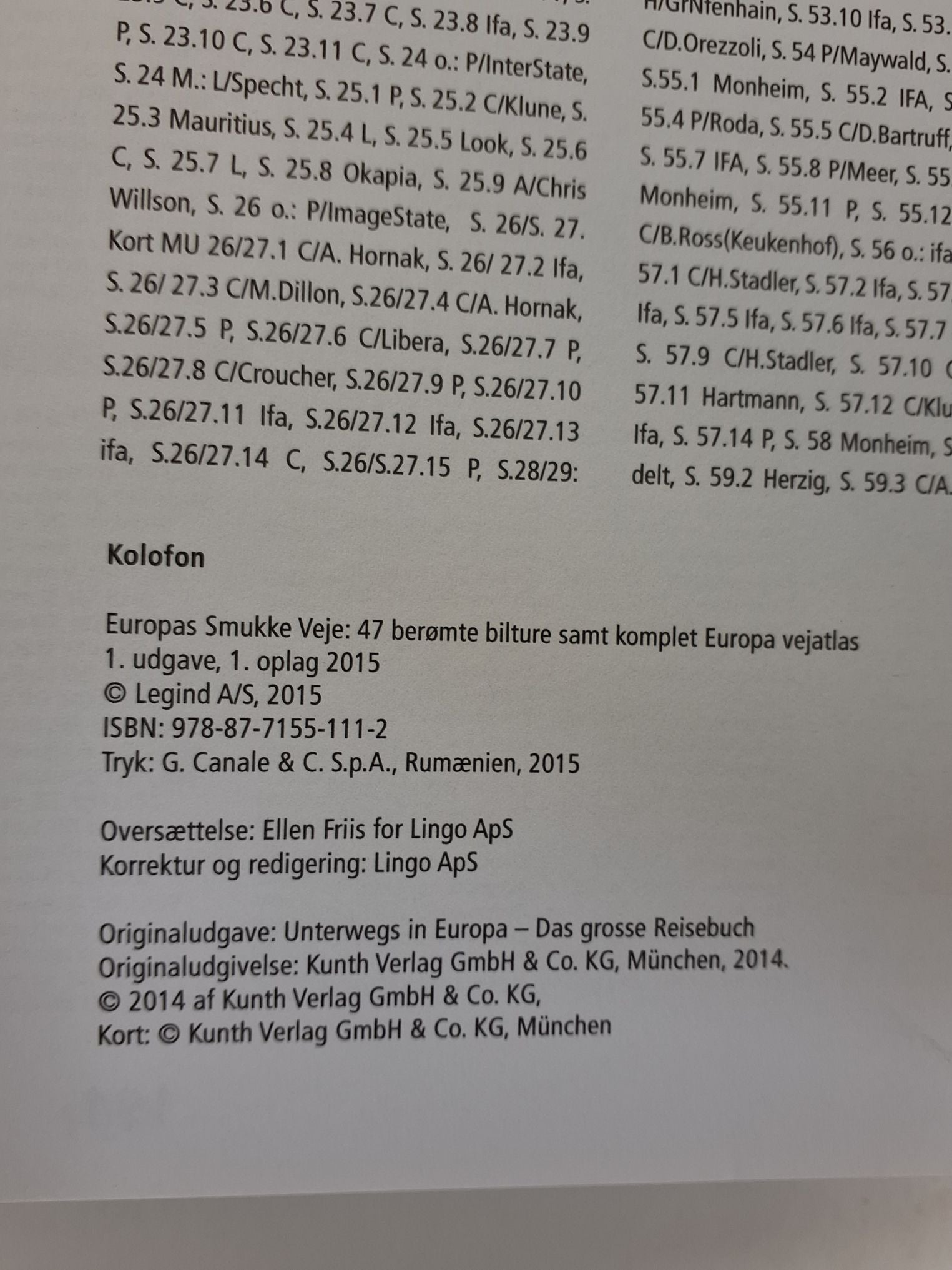 Bog: Europas smukkeste veje