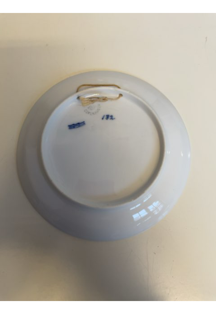 Royal Copenhagen juleplatte 1909