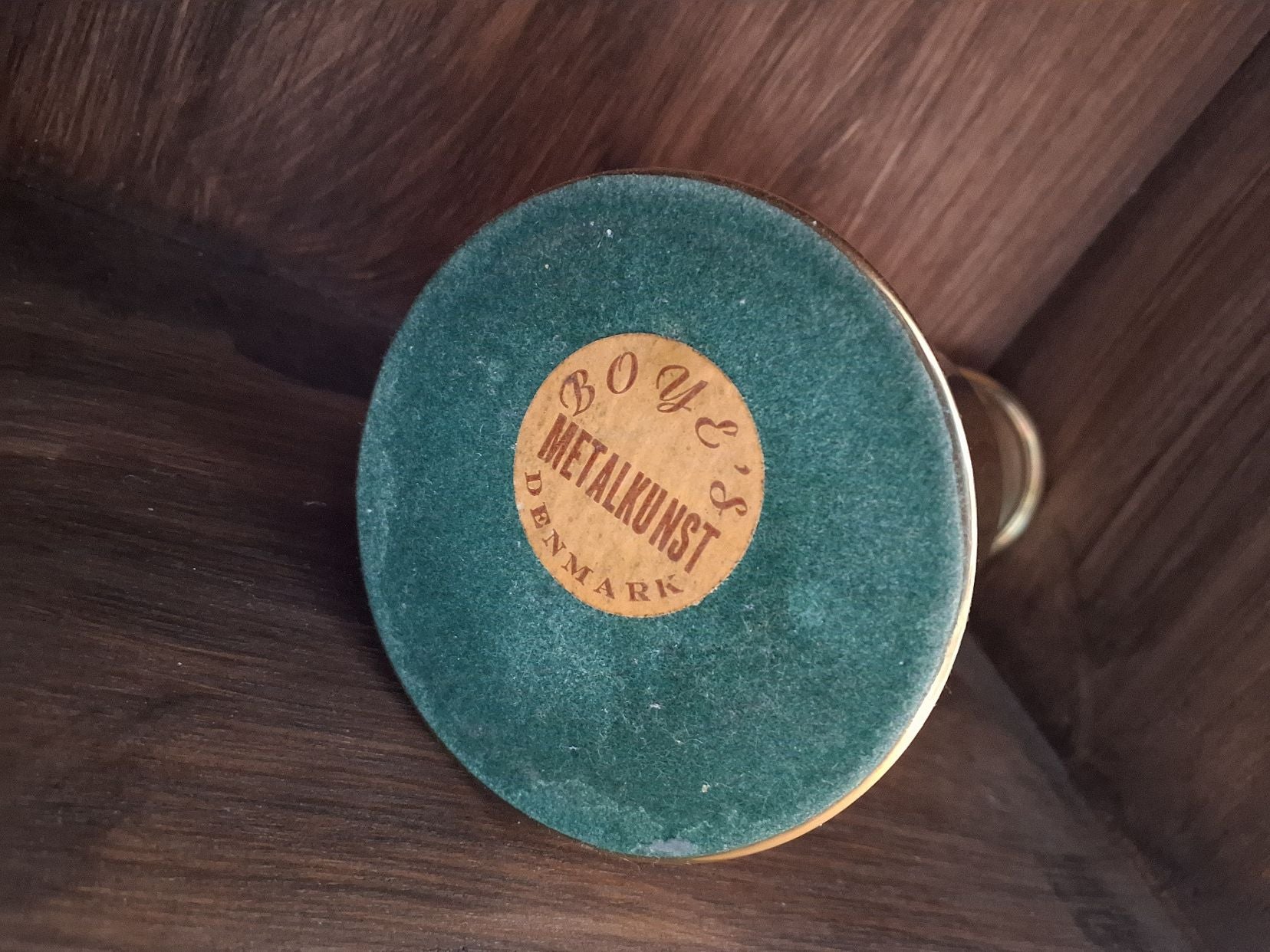 Messing lysestager - B.O.V.S. Metalkunst Denmark (sæt)