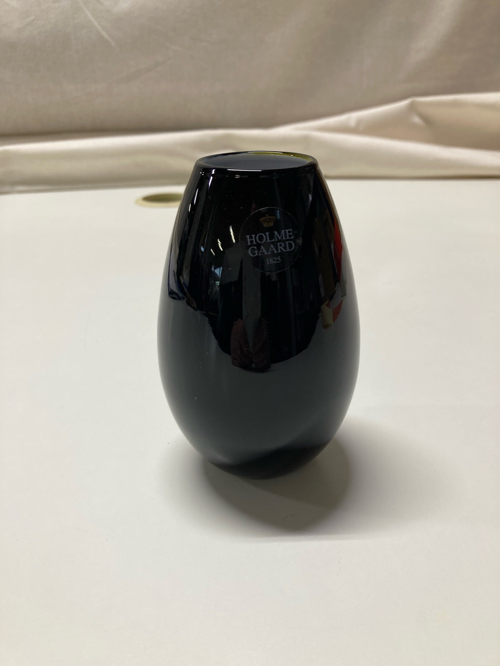 Holmegaard mini vase sort