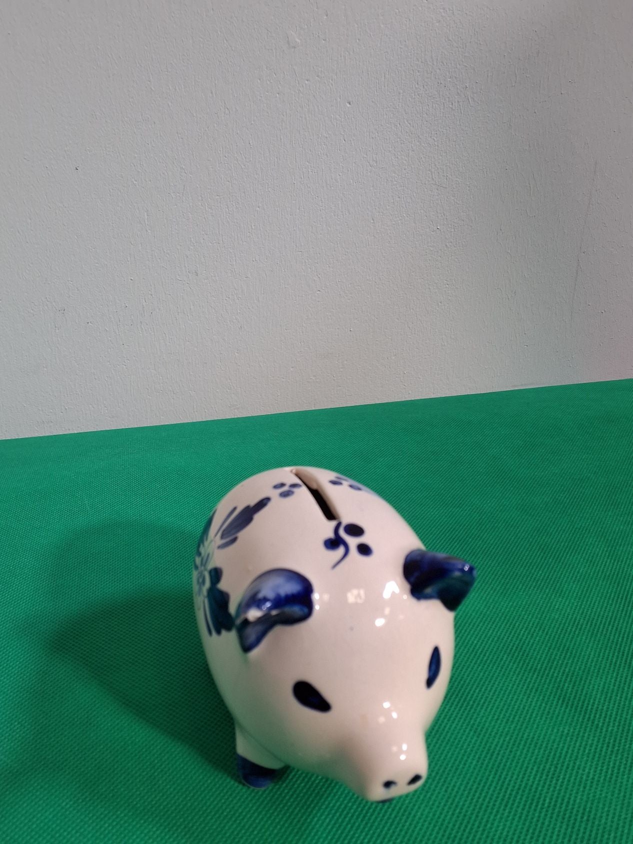 Delfts sparegris porcelæn