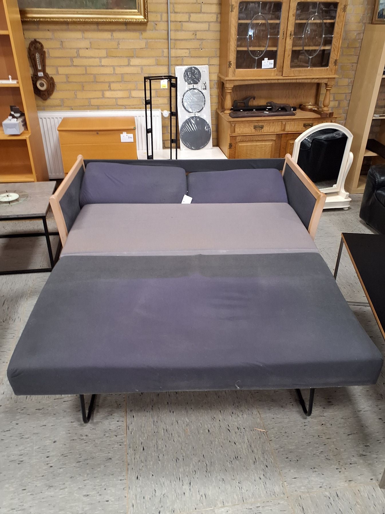 Sovesofa grå