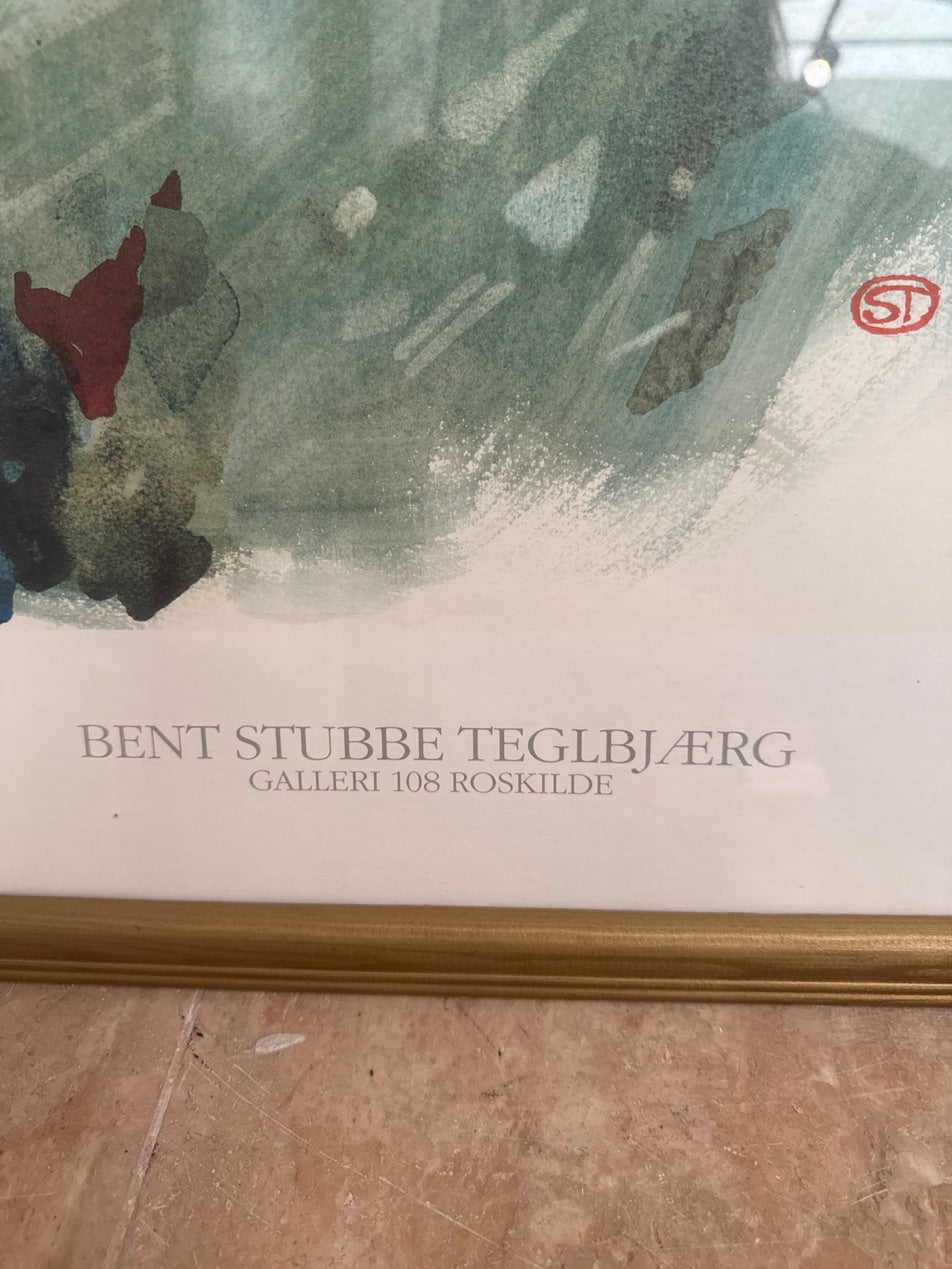 Maleri "Bent Stubbe Teglbjærg"