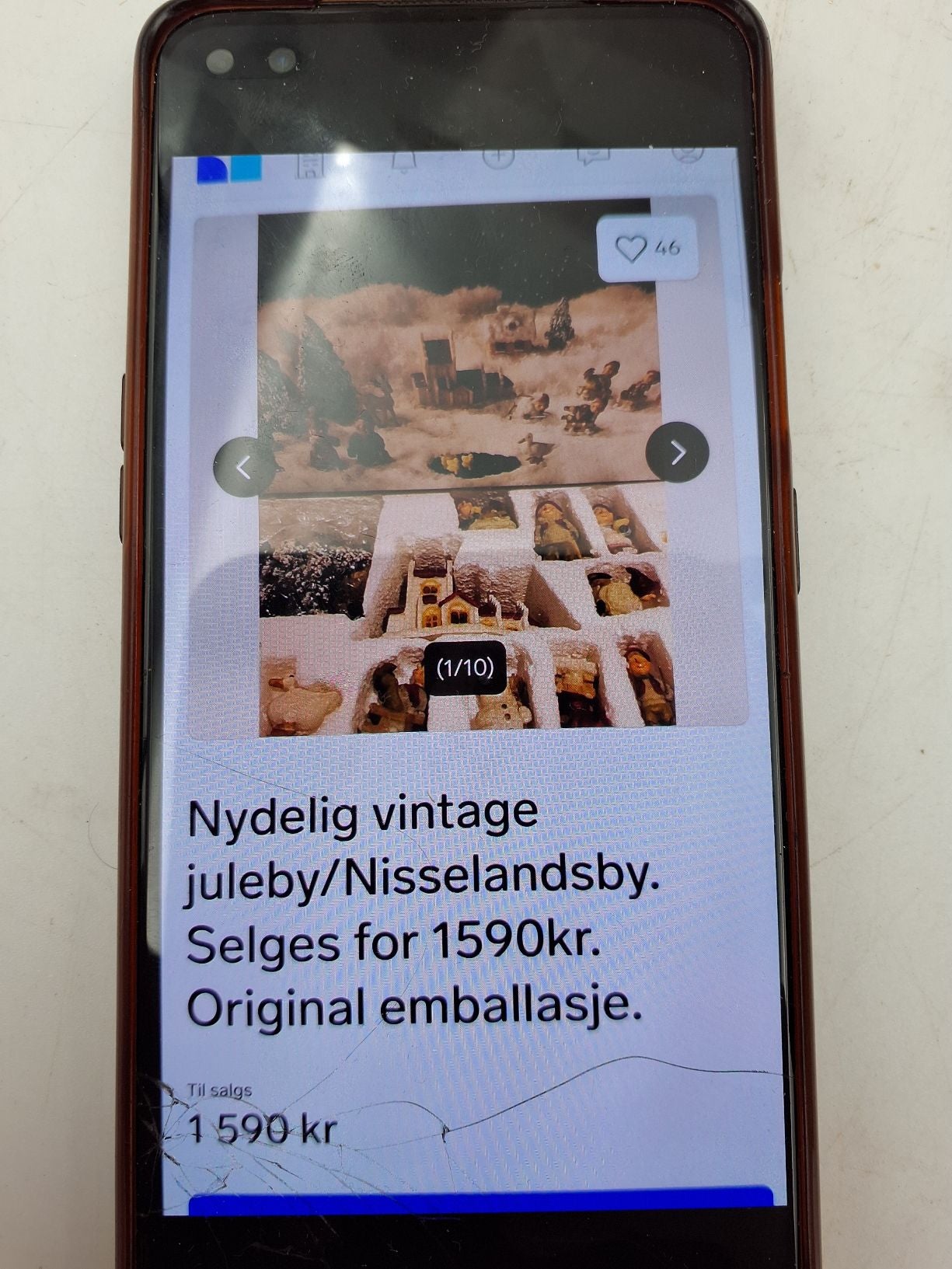 Vintage nisselandsby