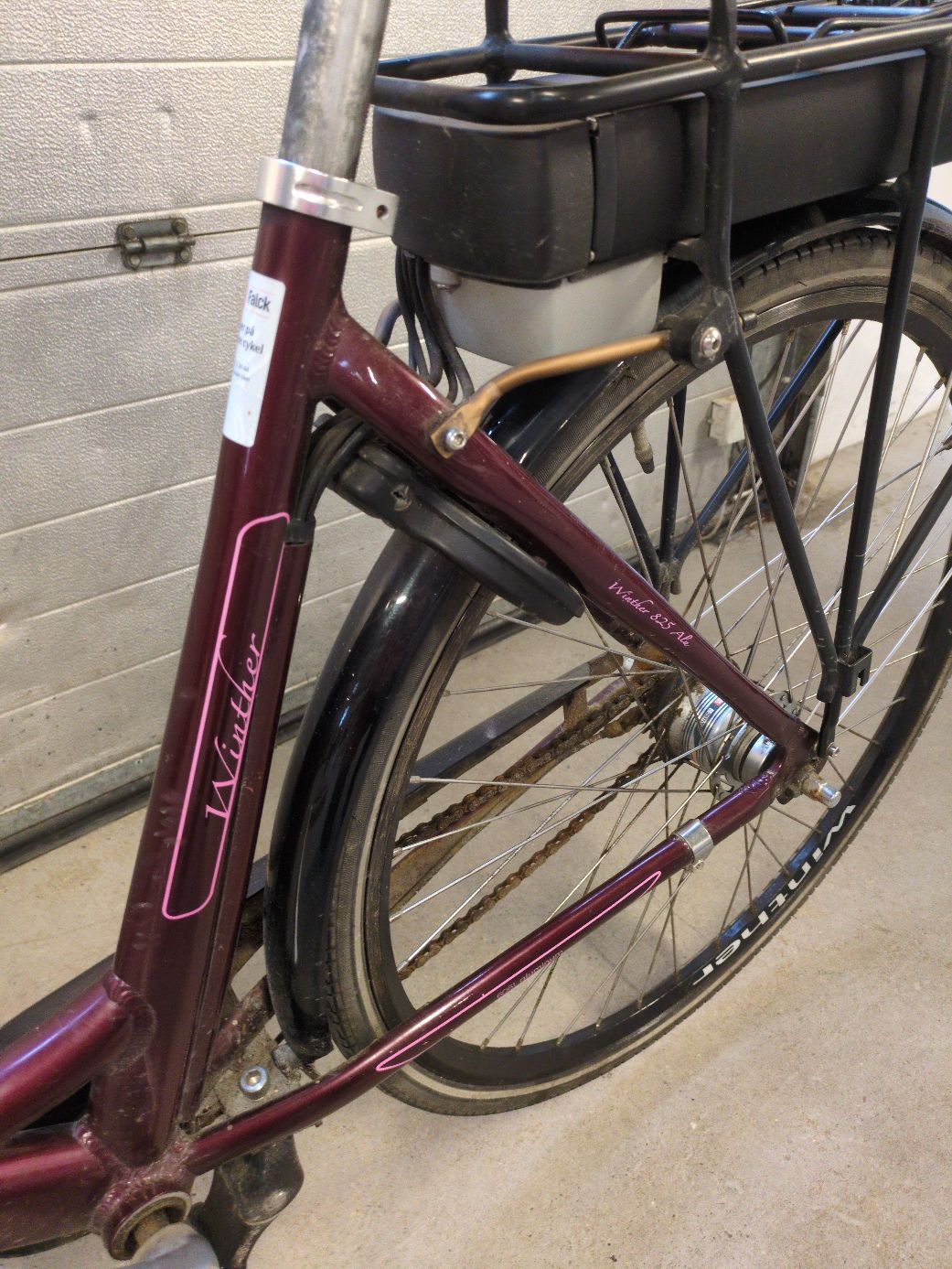 Winther elcykel
