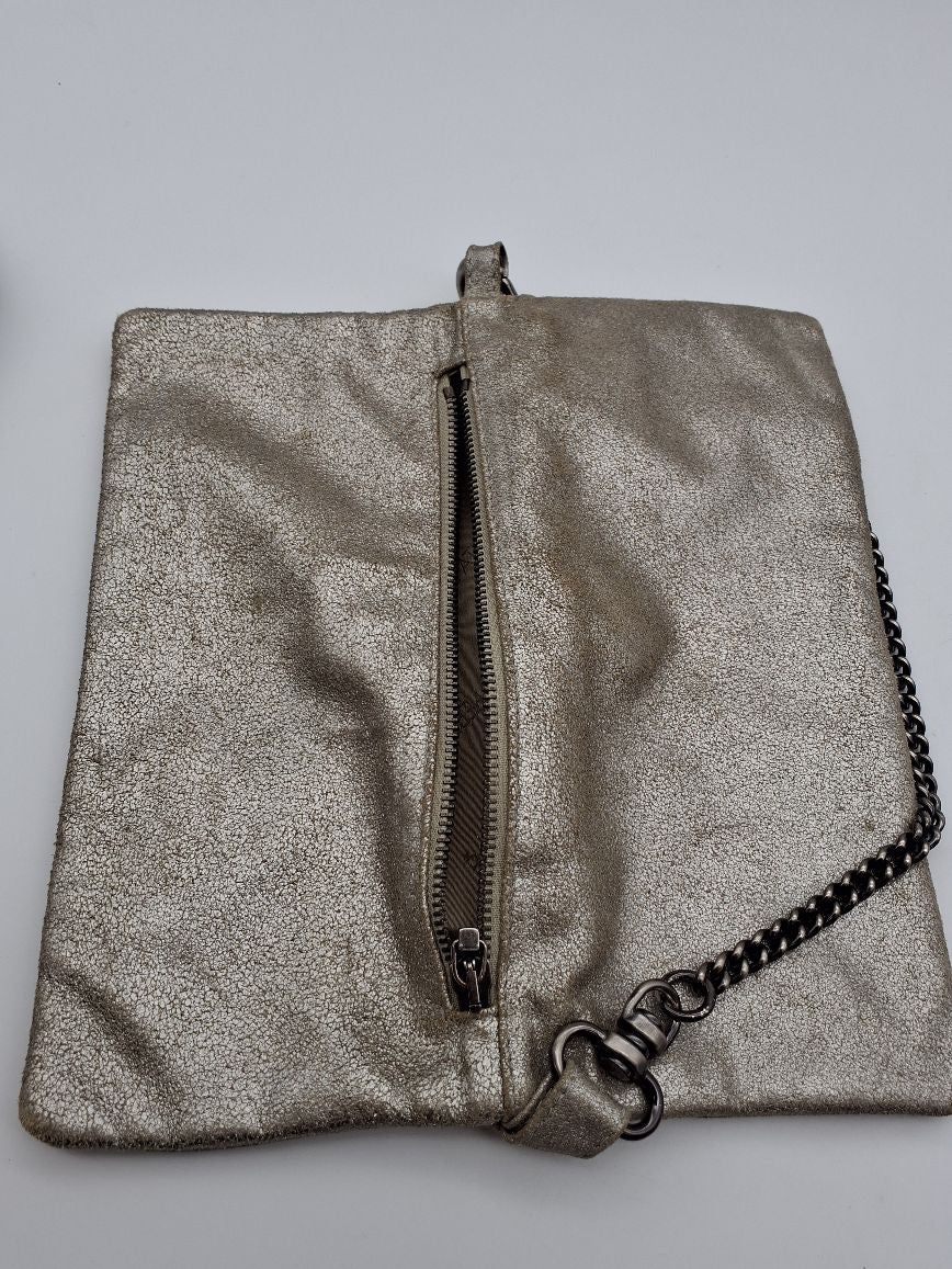 Patrizia Pepe fold-over Clutch