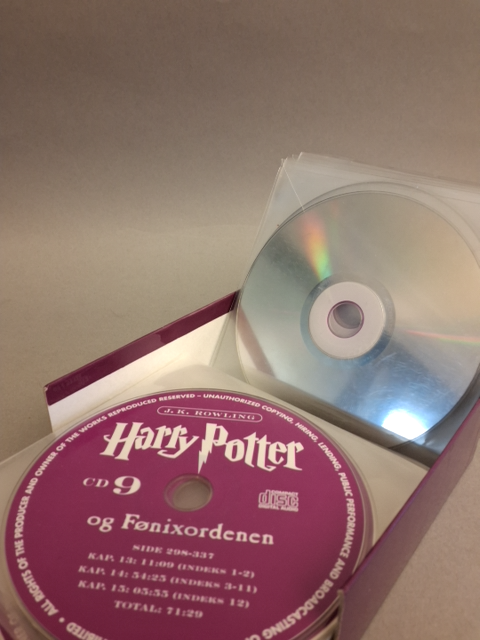 Harry Potter og Fønixordenen. 25 lyd CDer