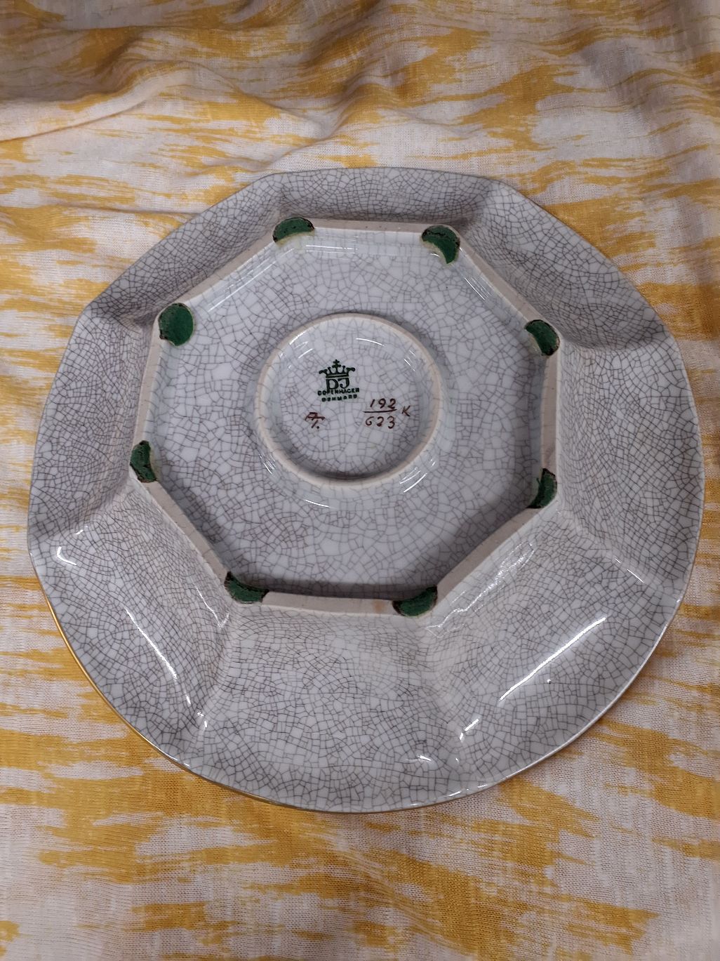 Porcelænsfad Krakelé af Dahl Jensen