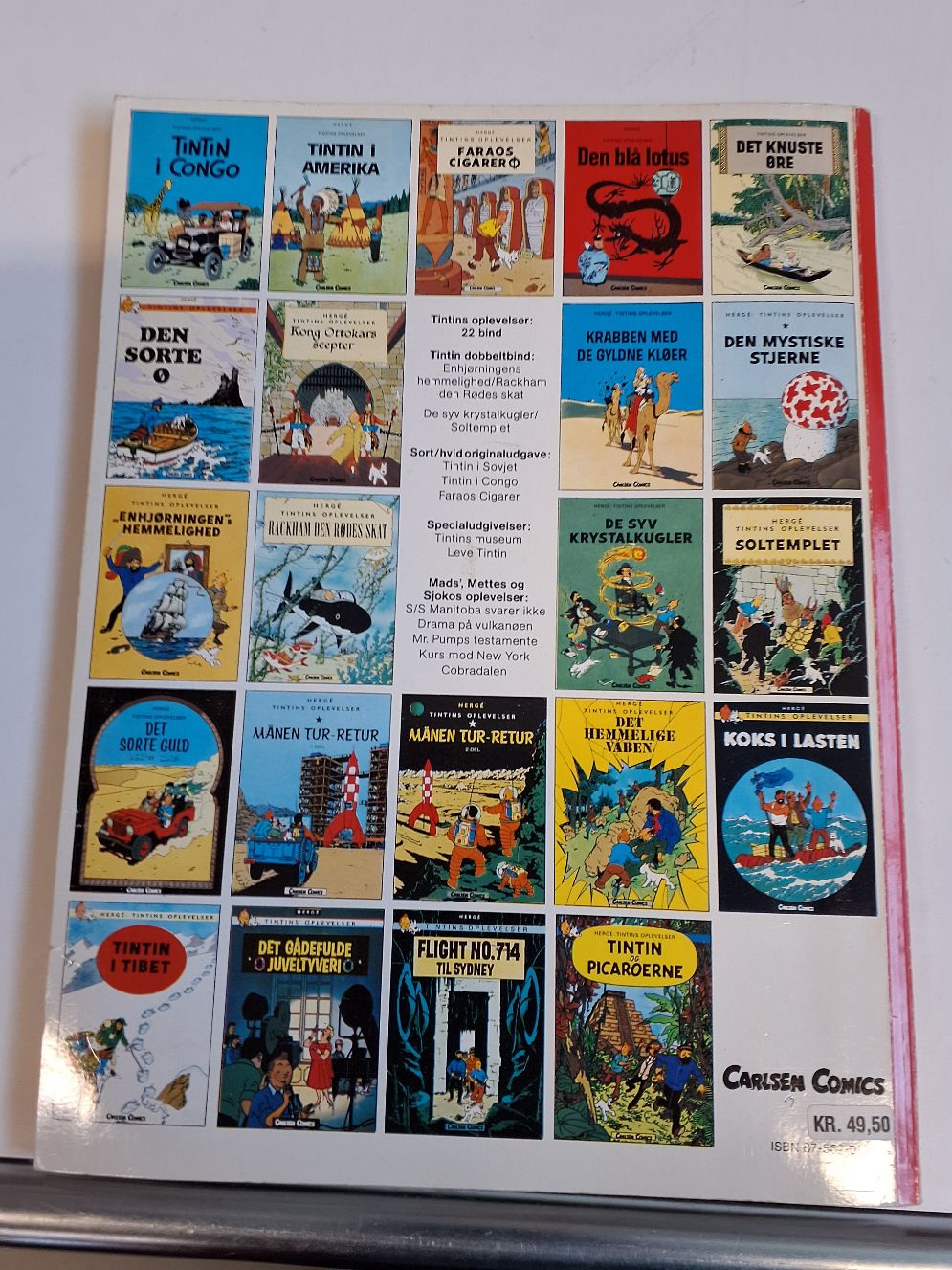 Tintins Oplevelser