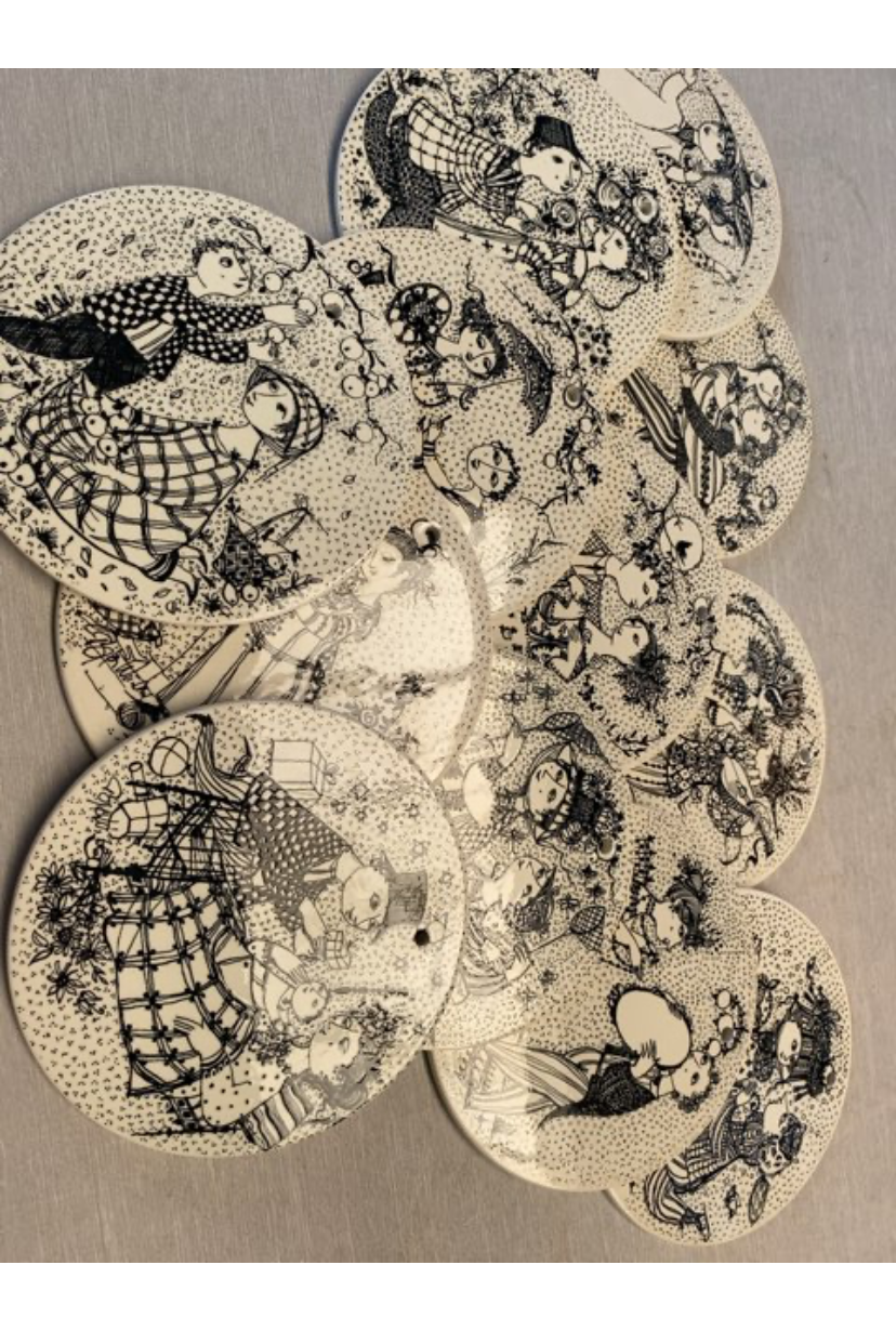 Bjørn Wiinblad platter