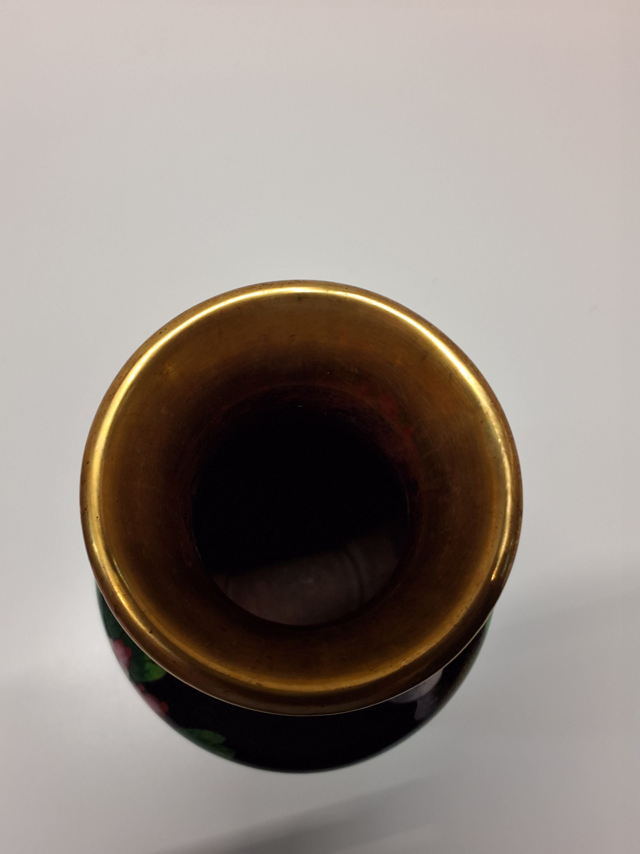 Kinesisk cloisonne vase