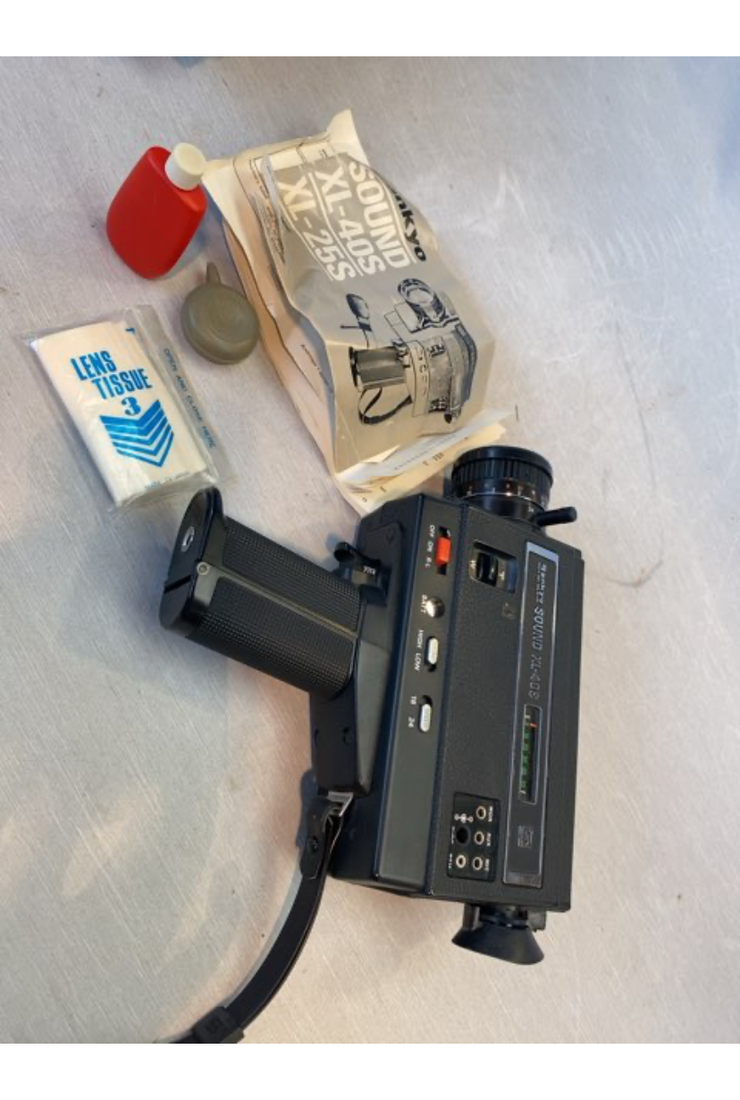 Retro smal films optager